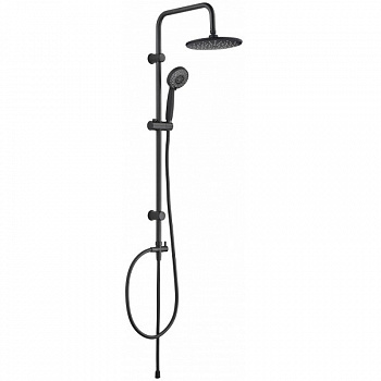 Душевая система Aquanet Passion R AF300-70-R-B 261836 Черная матовая