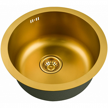 Кухонная мойка ZorG PVD Bronze SZR-500-BRONZE Бронза