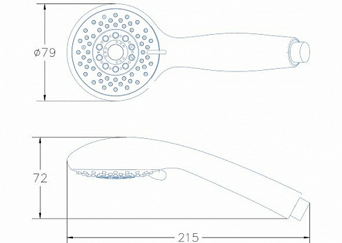Душевая система Aquanet Static 2.13 257169 Хром