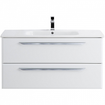 Тумба под раковину Cezares Eco-Cer 80 ECO-CER-800-2C-SO-BO подвесная Bianco Opaco