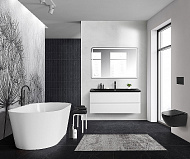 Тумба под раковину BelBagno 120 ALBANO-1200-2C-SO-BL подвесная Bianco Lucido