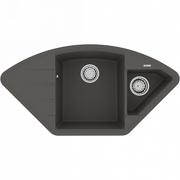 Кухонная мойка Lemark Irkana 980 9910047 Серый шелк