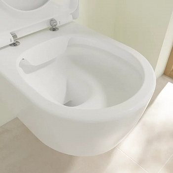 Унитаз Villeroy&Boch Avento 5656HR01 подвесной с сиденьем Микролифт