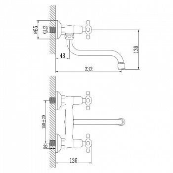 Смеситель для кухни Lemark Standard LM2111C Хром