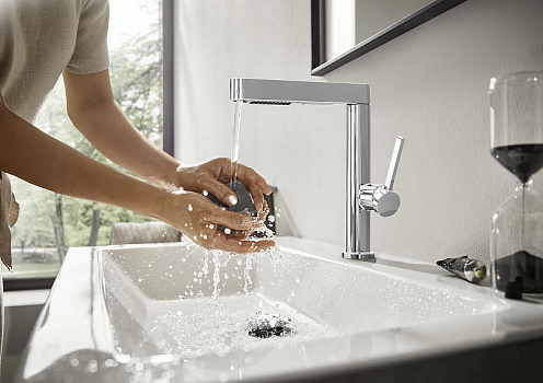 Смеситель для раковины Hansgrohe Finoris 76063000 Хром