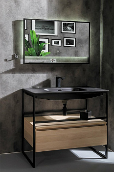 Тумба Boheme Armadi Art Loft 100 894-100-L подвесная Light Wood