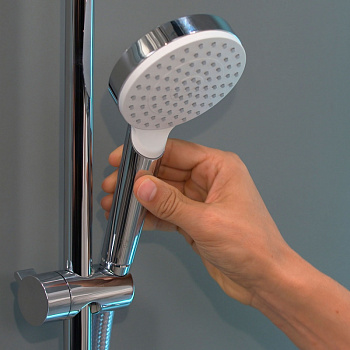 Душевой гарнитур Hansgrohe Crometta 26537400 Хром Белый