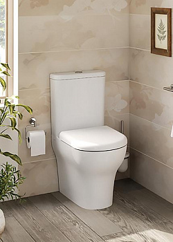 Унитаз компакт Vitra Zentrum 9012B003-7202 с бачком и сиденьем Микролифт