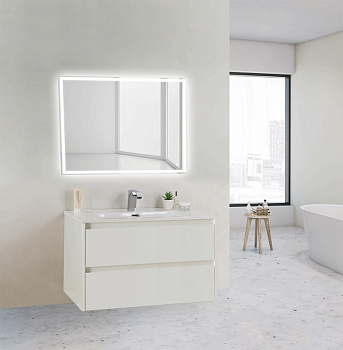 Тумба под раковину BelBagno KRAFT 39-800/390-2C-SO-BO подвесная Bianco Opaco
