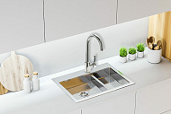 Смеситель для кухни Lemark Evitta LM0505C Хром