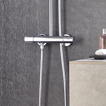 Душевая система Grohe Euphoria 190 26249000 с термостатом Хром