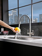 Смеситель для кухни Lemark Comfort LM3075BN Никель