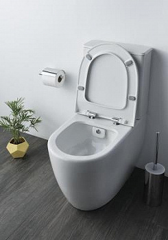 Унитаз компакт Vitra Sento 9830B003-7204 с бачком и сиденьем Микролифт
