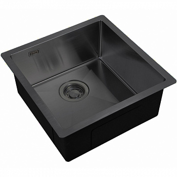 Кухонная мойка ZorG Light Grafit ZL R 440440 GRAFIT Графит