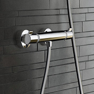 Смеситель для душа Hansgrohe Ecostat Comfort 13116000 с термостатом Хром