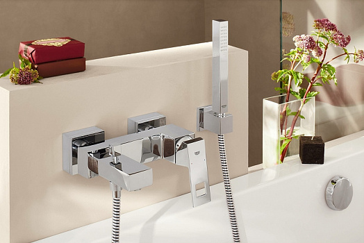 Смеситель для ванны Grohe Eurocube 23141000 Хром