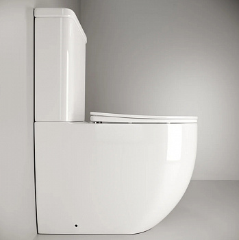 Унитаз компакт Ceramica Nova Mia CN1801 с бачком и сиденьем Микролифт