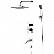 Душевая система Lemark Unit LM4522C Хром