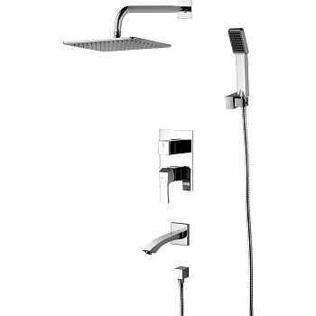 Душевая система Lemark Unit LM4522C Хром