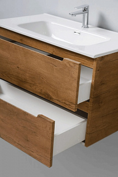 Тумба под раковину BelBagno ETNA 39-500/390-2C-SO-RN-P подвесная Rovere Nature