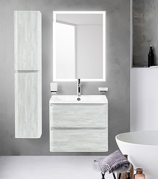 Тумба под раковину BelBagno 70 ALBANO-700-2C-SO-RVB подвесная Rovere Vintage Bianco