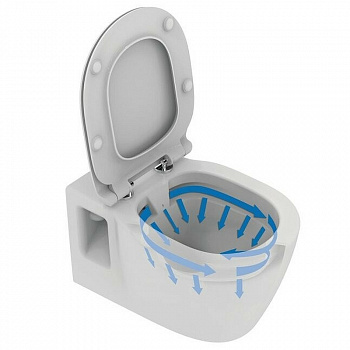 Унитаз Ideal Standard Connect Rimless E814901 подвесной без сиденья