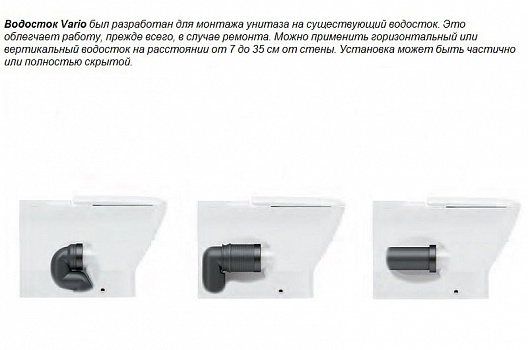 Унитаз Laufen Pro 8.2295.1 приставной без сиденья