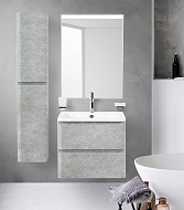 Тумба под раковину BelBagno 70 ALBANO-700-2C-SO-CVG подвесная Cemento Verona Grigio