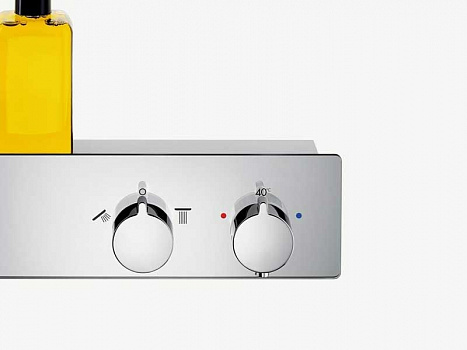 Смеситель для душа Hansgrohe ShowerTablet 13108400 с термостатом Хром Белый