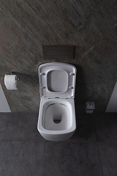 Унитаз Allen Brau Liberty 4.33004.20 подвесной Белый без сиденья
