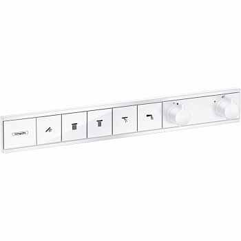 Смеситель для душа Hansgrohe RainSelect 15384700 с термостатом Белый матовый