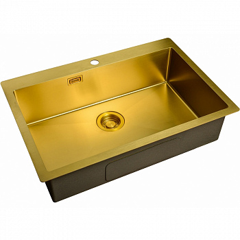 Кухонная мойка ZorG Light Bronze ZL R 750510 BRONZE Бронза