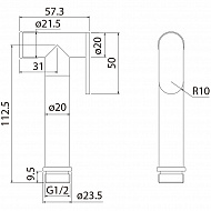 Гигиенический душ Iddis 020GB0Gi20 Графит
