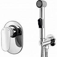Гигиенический душ со смесителем WasserKRAFT A11057 Хром