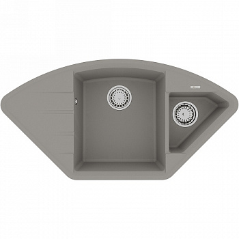 Кухонная мойка Lemark Irkana 980 9910045 Грей