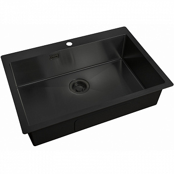 Кухонная мойка ZorG Light Grafit ZL R 750510 GRAFIT Графит