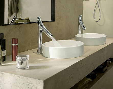 Смеситель для раковины Axor Starck Organic 12010000 Хром