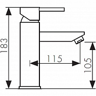 Смеситель для раковины Kaiser Sensor 38311 Хром