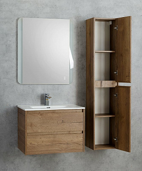 Тумба под раковину BelBagno Kraft 60 KRAFT-600-2C-SO-RT подвесная Rovere Tabacco