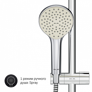 Душевая система AM.PM Sunny F0785C900 Хром