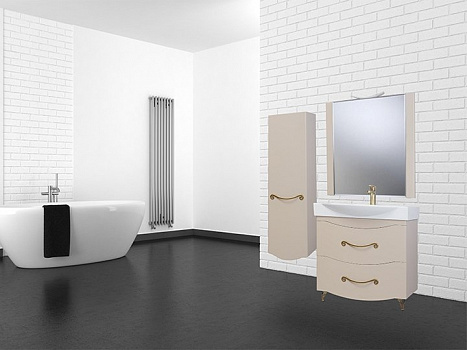 Тумба под раковину Bellezza Сесилия 85 4639714110451 Капучино