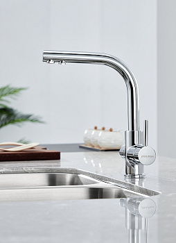 Смеситель для кухни Paulmark Essen Es213011-CR Хром