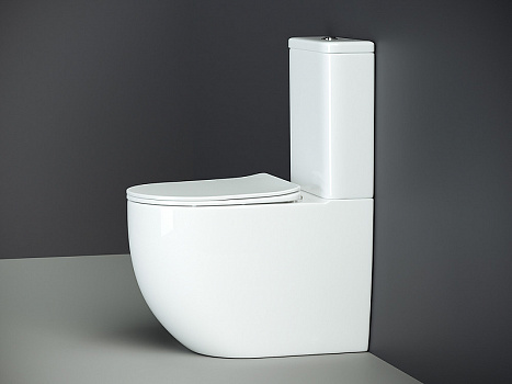 Унитаз компакт Ceramica Nova Mia CN1801 с бачком и сиденьем Микролифт