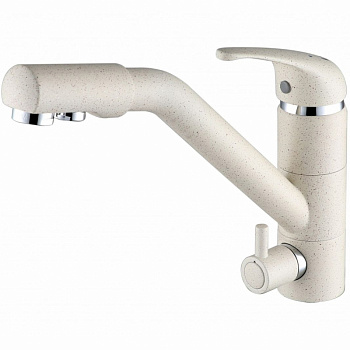 Смеситель для кухни Paulmark Hessen He213017-328 Бежевый