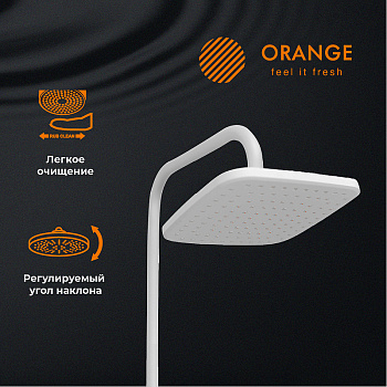 Душевая система Orange Aristo M19-944w Белая