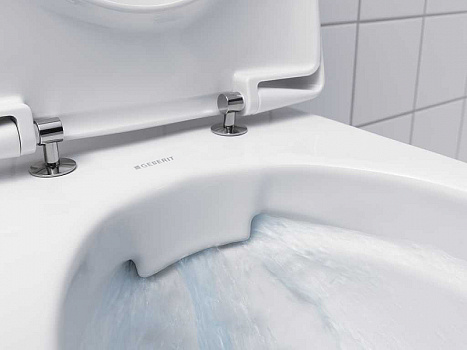 Унитаз Geberit Smyle Square 500.683.01.1 подвесной с сиденьем Микролифт