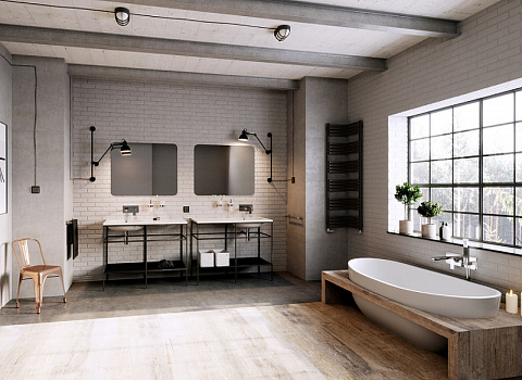 Смеситель для раковины Ferro Algeo Square BAQ3PA18 Хром