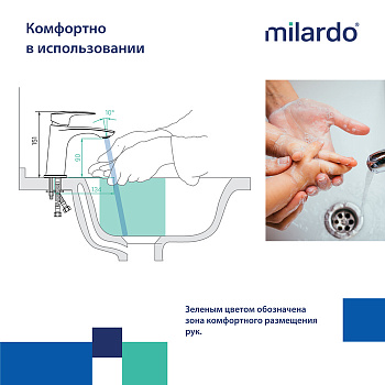 Смеситель для раковины (RORSB00M01)