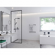 Смеситель для душа Hansgrohe Metropol 32545340 Шлифованный черный хром