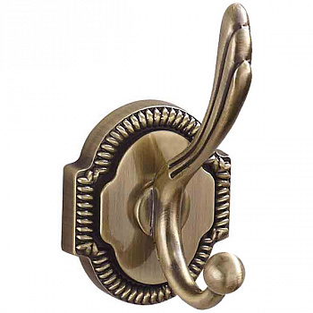 Двойной крючок Bronze de Luxe Royal S25205 Бронза
